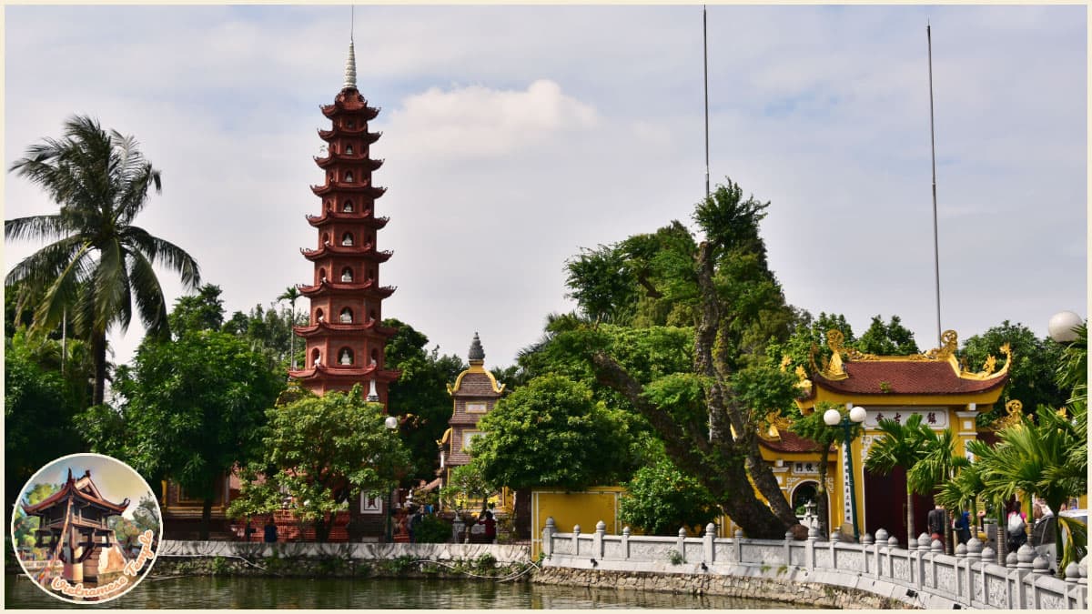 Vietnamese Temple - Tran Quoc Pagoda