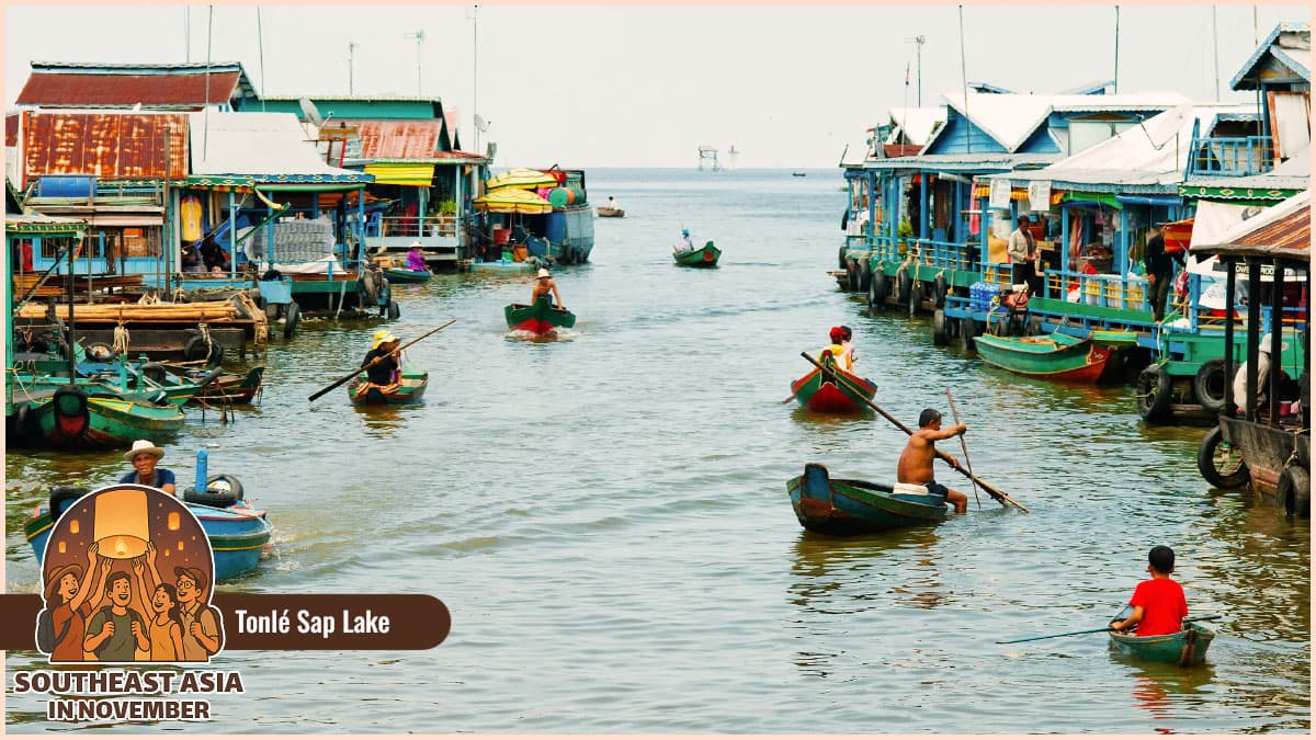 Best Places to Experience Southeast Asia in November - Tonlé Sap Lake