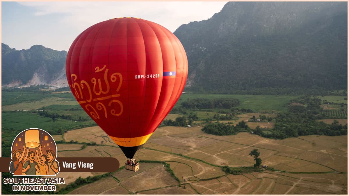 Best Places to Experience Southeast Asia in November - Vang Vieng
