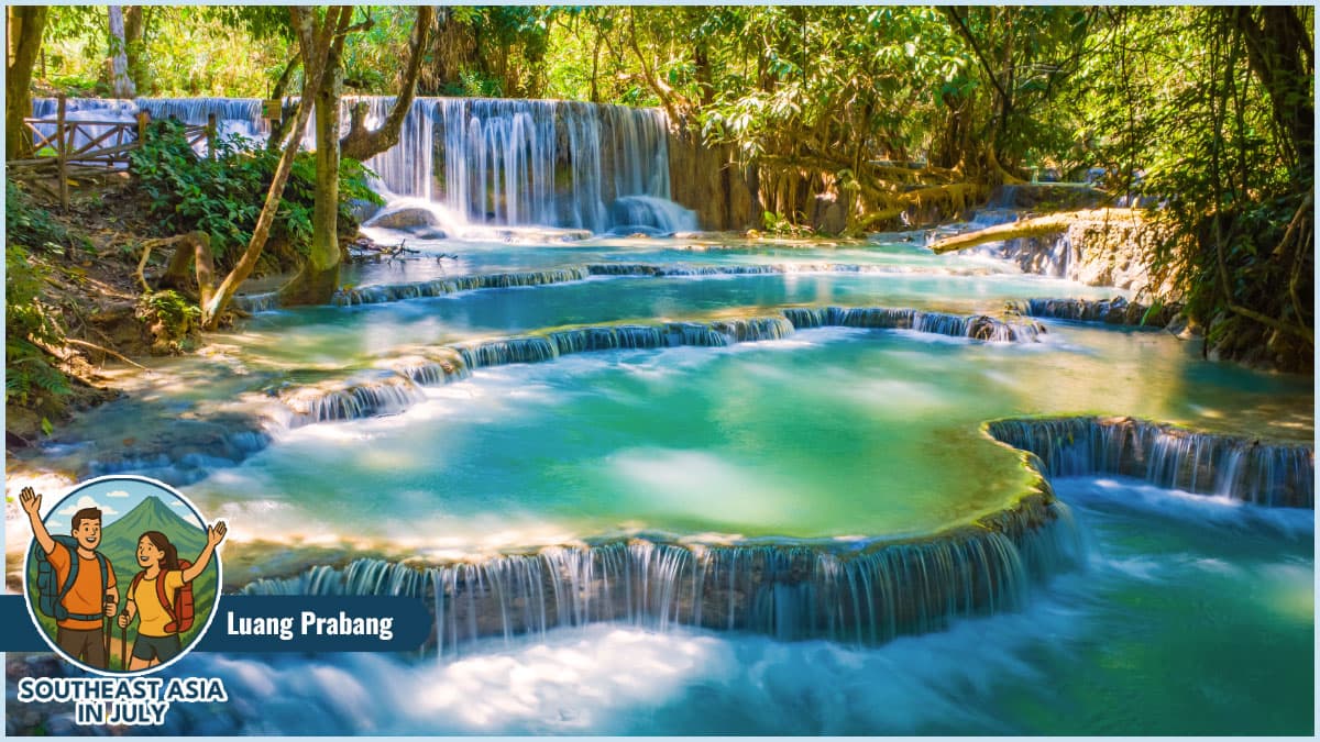 Best Places to Visit in Southeast Asia in July - Luang Prabang
