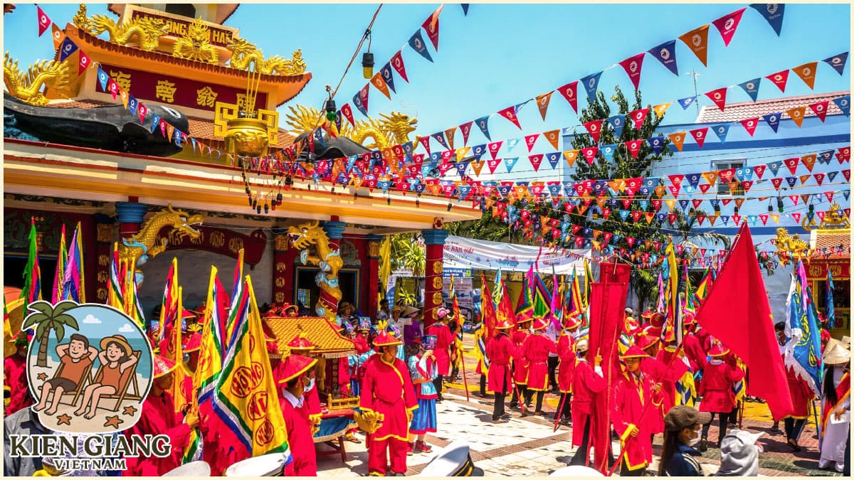 Nghinh Ong Festival in Kien Giang Vietnam