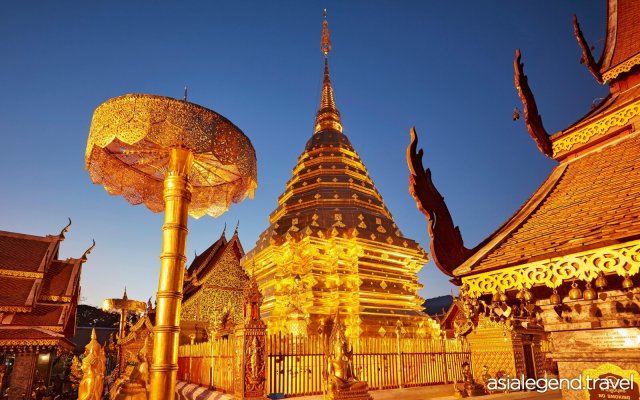 Highlights of Chiang Mai and Chiang Rai 4 Days 3 Nights Chiang Mai Wat Phra That Doi Suthep