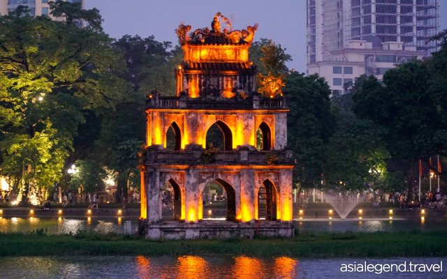 Highlights of Northern Vietnam 5 Days 4 Nights Hanoi Turtle Tower