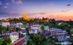 Highlights of Yangon 5 Days 4 Nights Shwedagon Pagoda in the sunset