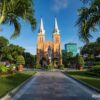 Vietnam Pilgrimage Package Indochina Heritage 17 Days 16 Nights Notre Dame Cathedral Saigon