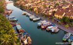 Da Nang Hue Hoi An Tour 5 Days 4 Nights Hoi An Ancient Town as seen from above