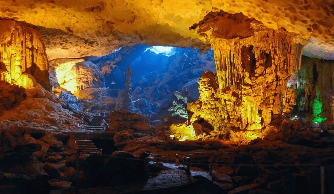 Things to Do in Halong Bay: Explore some untamed caves