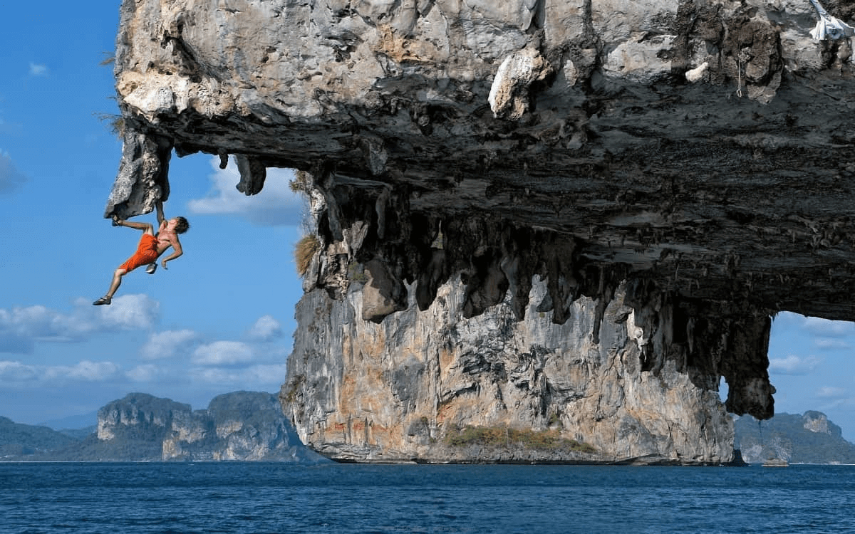 Things to do in Halong Bay Vietnam - Take part in rock climbing
