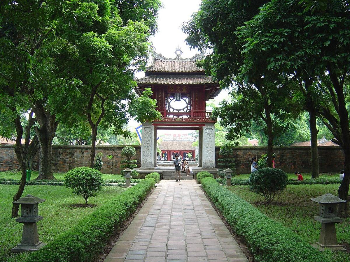 Temple of Literature Hanoi - Khue Van Cac