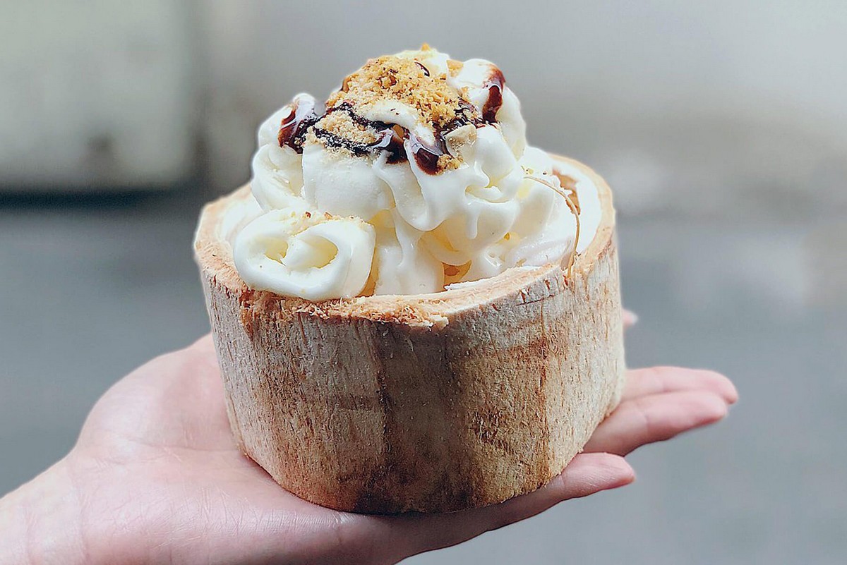 Things to Do around West Lake: Indulge in this unique Coconut Ice Cream