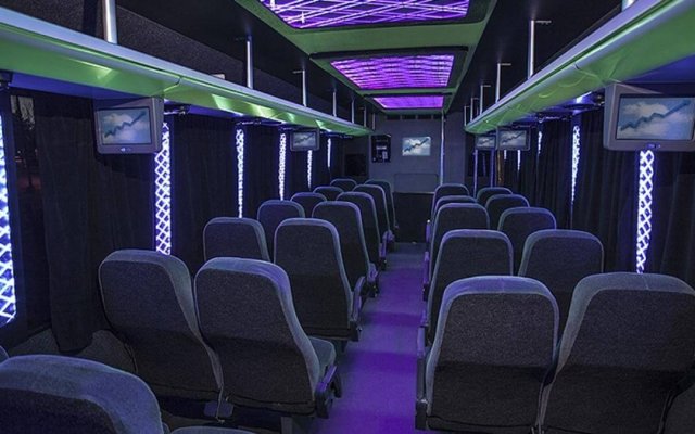 Aclass Stellar Cruise Shuttle Bus Inside