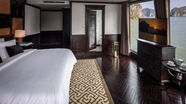 Ambassador Cruise Suite with Lavish Decoration