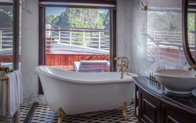 Ambassador Cruise Suite Elegant Bathroom