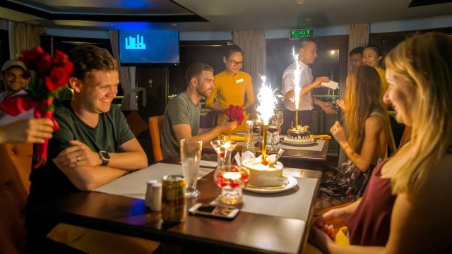 Athena Luxury Cruise Birthday Celebration for Tourists