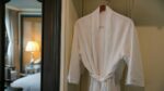 Athena Luxury Cruise Bathroom with Bathrobe