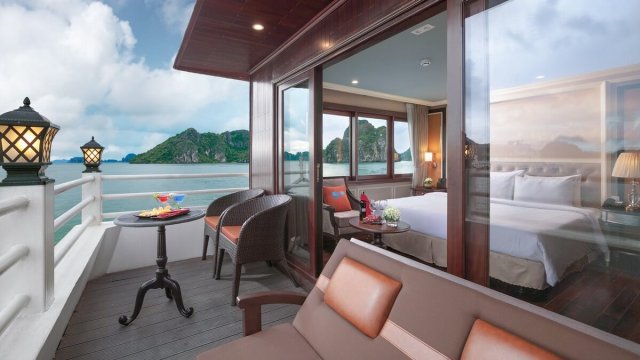 Athena Luxury Cruise Suite with Cozy Balcony