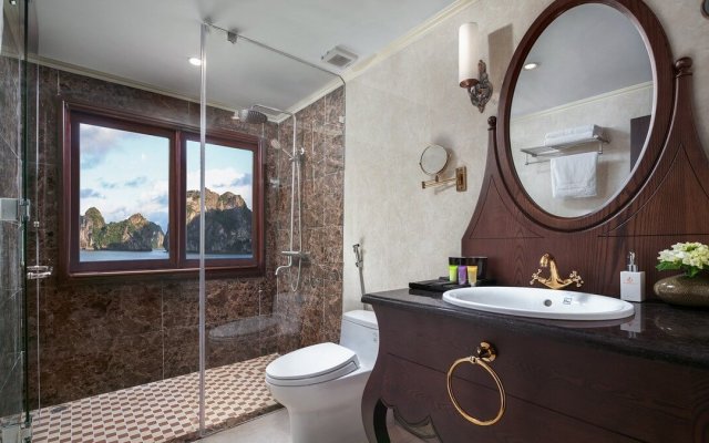 Athena Luxury Cruise Suite Modern Bathroom