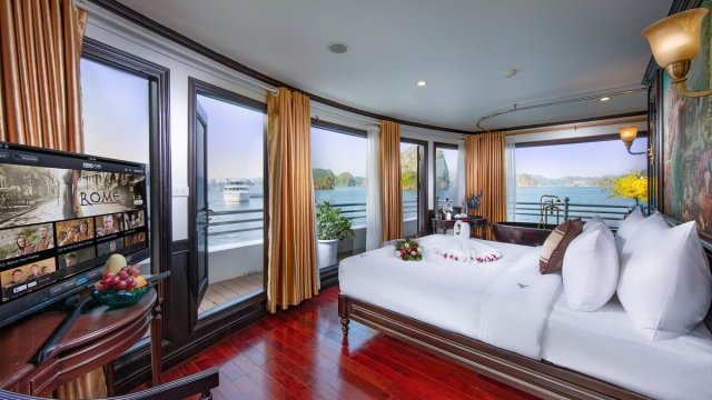 Athena Royal Cruise Suite Balcony with Sea View
