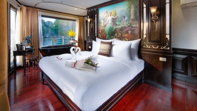 Athena Royal Cruise Suite with Honeymoon Decor