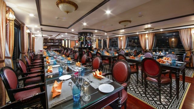 Athena Royal Cruise Restaurant in Nighttime