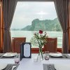 Calypso Cruise Ocean View of Elegant Restaurant