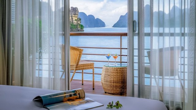 Capella Cruise Sky Suite Balcony