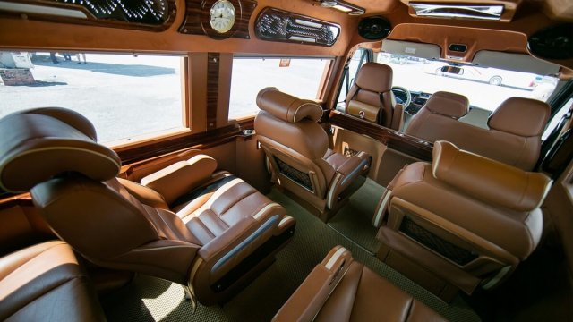 Emperor Cruise Limousine Inside