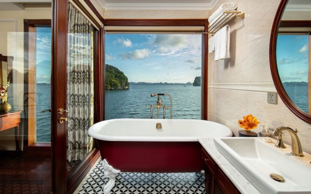 Emperor Cruise Suite Royal Bathroom with World Class Furniture