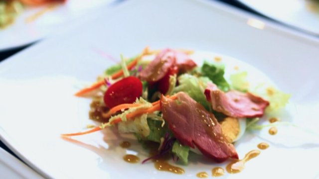 Halong Catamaran Cruise 5 star cuisine suitable for all visitors