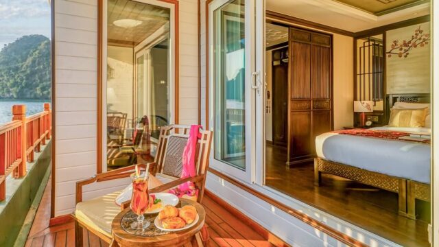 Heritage Line Ylang Cruise Signature Suite Small Balcony