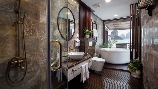Orchid Trendy Cruise Orchid Trendy Exclusive Suite Bathroom Wooden Vibe