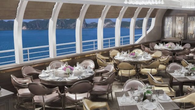 Paradise Delight Cruise Seating Area Ocean View