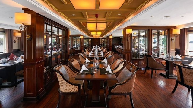 Paradise Elegance Cruise Le Marin Restaurant on Salon Deck