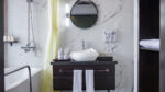 Peony Cruise Modern Bathroom