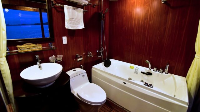 Renea Cruise Suite Bathroom