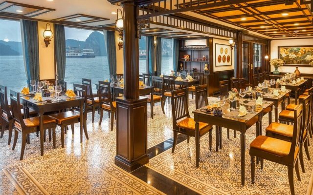 Sena Cruise Restaurant ready for evening meals