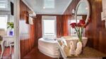 Signature Royal Cruise Bathroom with a View to the Sea