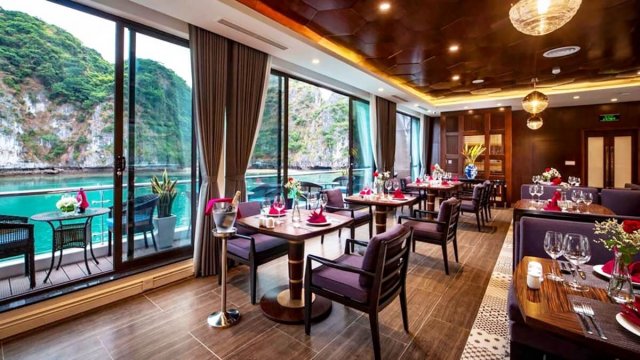 Stellar Of The Seas Cruise Restaurant with Elegant Design