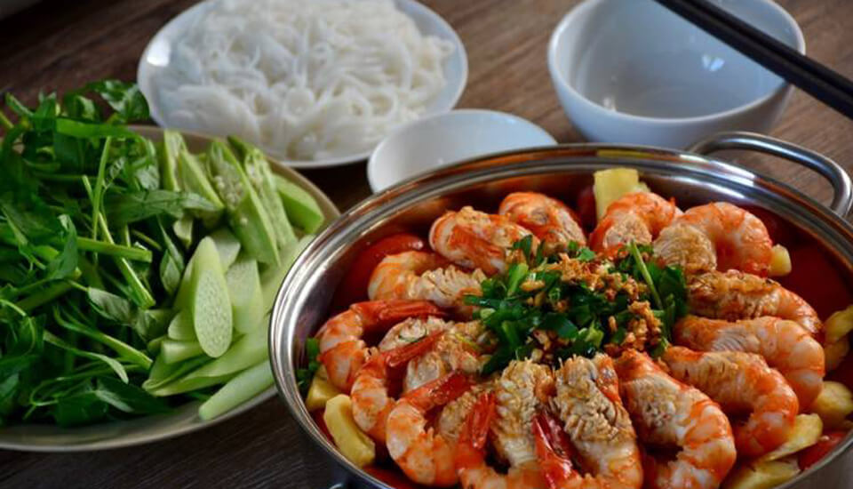 Top 10 Dishes in Vung Tau - Shrimp Hotpot