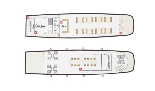 Wonderbay Halong Cruise Structure