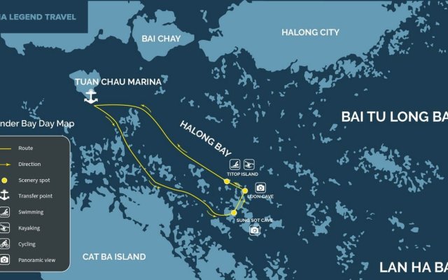 Wonderbay Halong Cruise Itinerary
