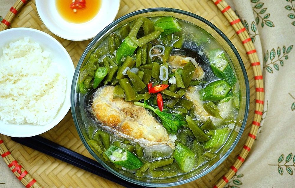 Quang Binh Cuisine: Cactus Soup (Canh Xuong Rong)