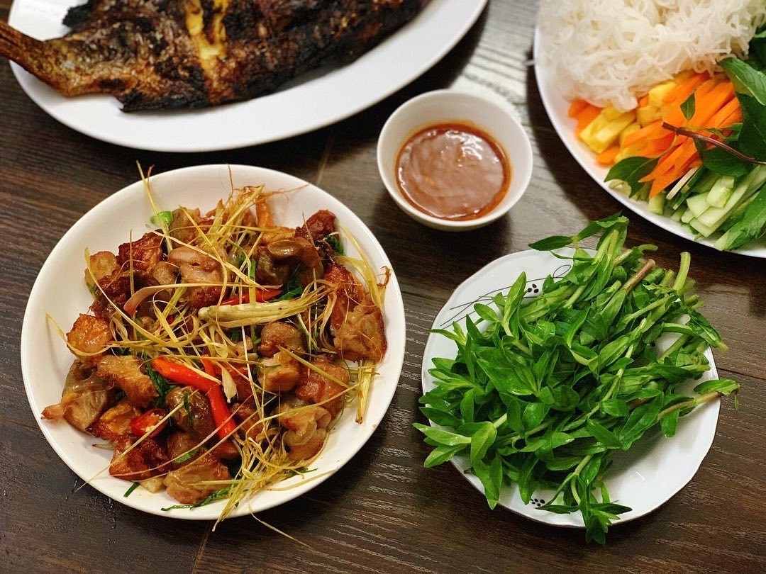 Food in Moc Chau: Deep Fry Veal