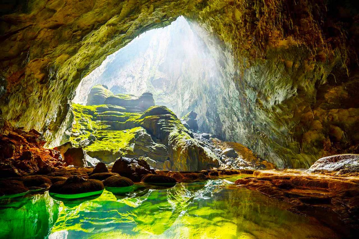Phong Nha Ke Bang National Park was designated a natural heritage site by UNESCO in 2003 due to its breathtaking beauty
