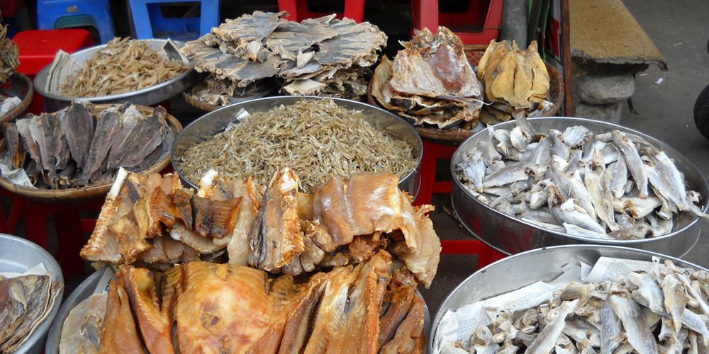 Local Dishes in Hai Phong: Dried Seafood