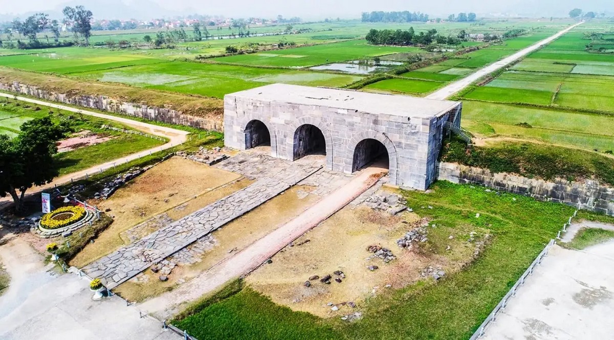 The Citadel of the Ho Dynasty, one of the most famous historical sites in the region