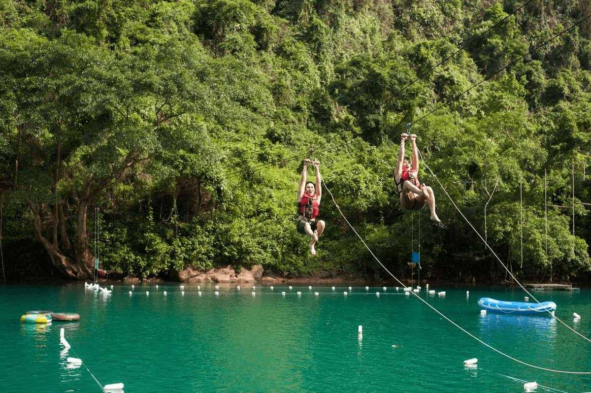 Quang Binh Travel Guide Best Things to Do - Experience the thrilling Zipline in the Chay River