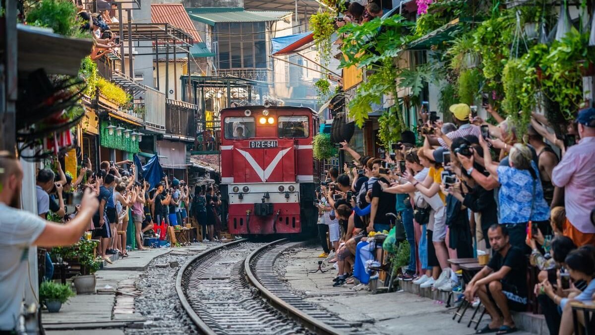 The ancient beauty of the Hanoi Train Street