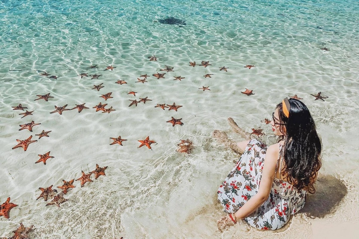 Best Places to Visit in Phu Quoc - Sao Beach is a serene haven with white sands, azure waters and interesting starfish
