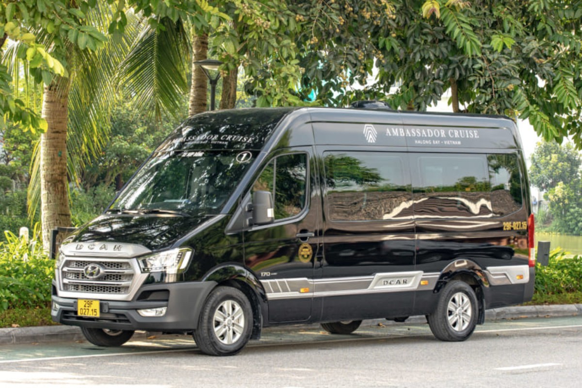 Opt for a convenient Hanoi to Halong Bay journey with a shuttle bus service